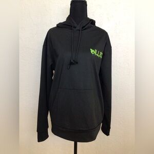 Billie Eilish Black Hoodie with Green Logo